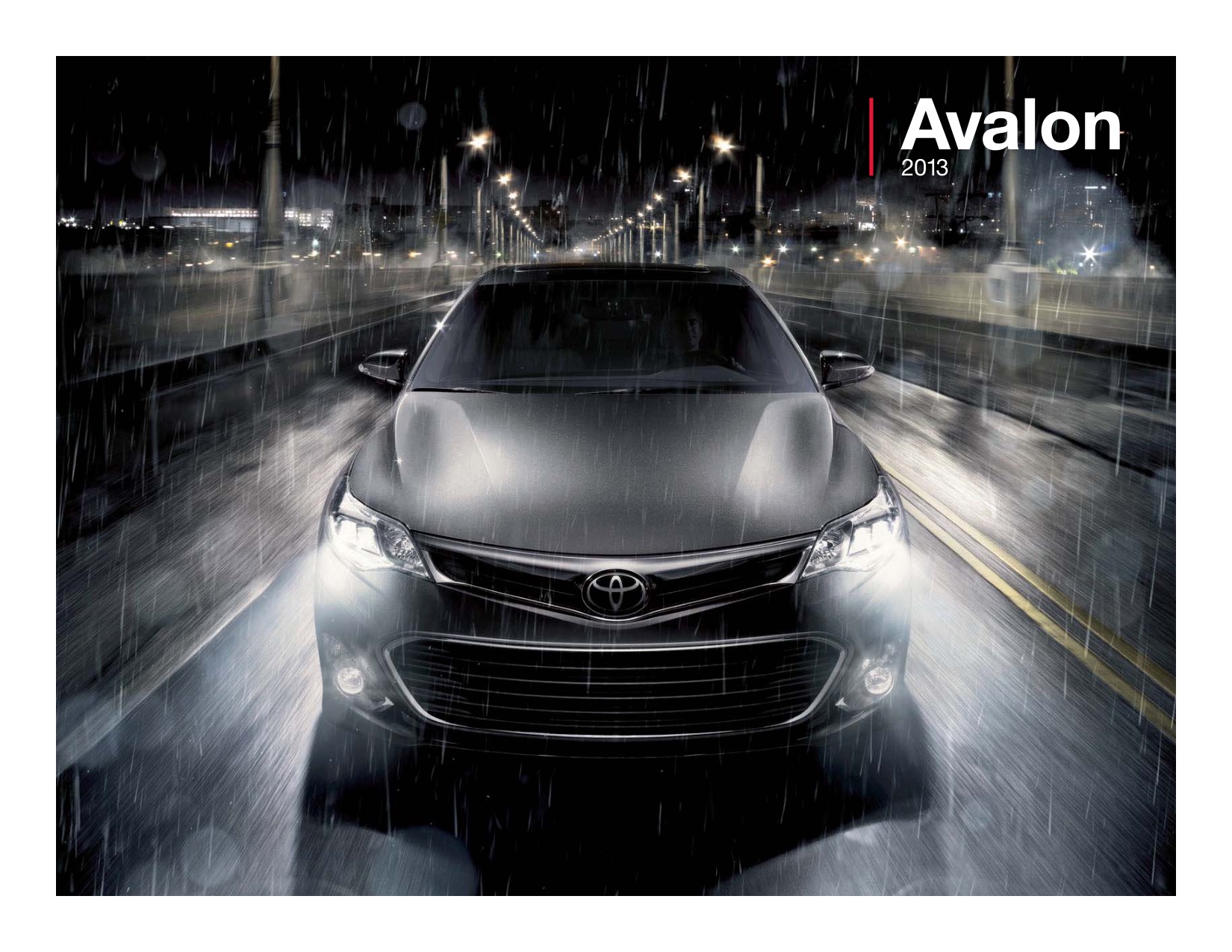 2013 Toyota Avalon Brochure